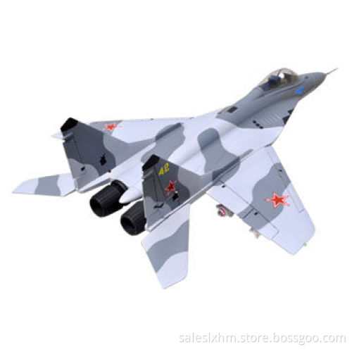 MIG 29 RC Jet Aeroplane, Color Smoke, Twin 70mm EDF with Flap Function, CE Certified